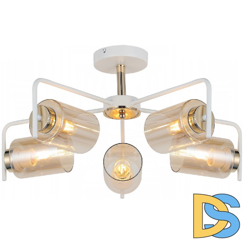 Люстра на штанге Illumico IL8248-5COU-79 WH GD