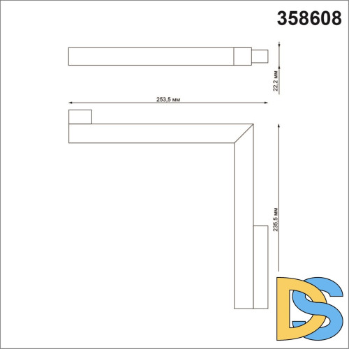 Трековый светильник Novotech Flum 358608