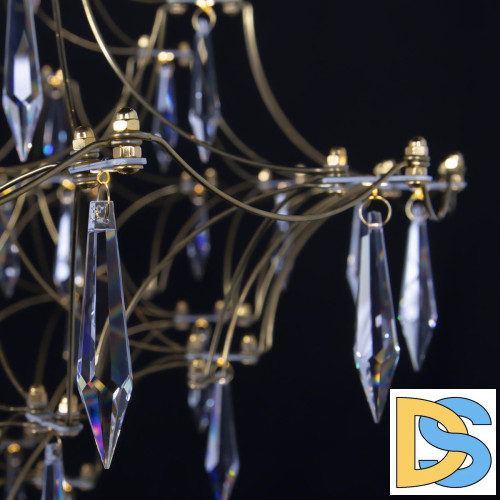 Подвесная люстра Loft IT Mira 10259/800 Gold Asfour