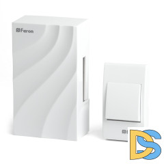 Звонок с кнопкой проводной электромеханический Feron DB-102 48806