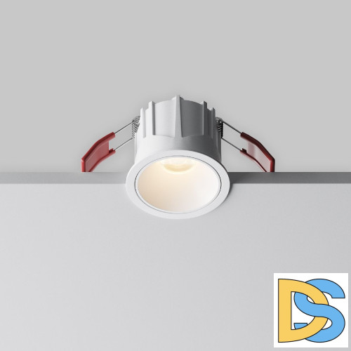 Встраиваемый светильник Maytoni Alfa LED DL043-01-10W3K-RD-W-1
