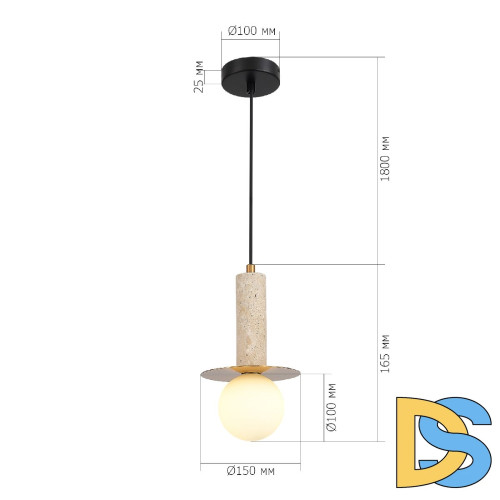 Подвесной светильник ST Luce Earthy SL1194.303.01