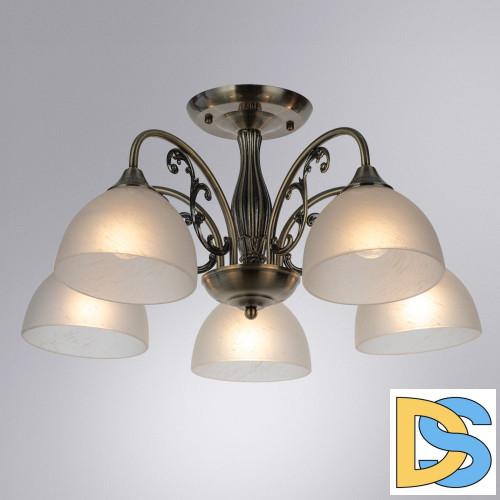 Потолочная люстра Arte Lamp Spica A3037PL-5AB