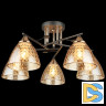 Потолочная люстра Reluce 03674-0.3-05 BK+FG