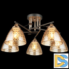 Потолочная люстра Reluce 03674-0.3-05 BK+FG