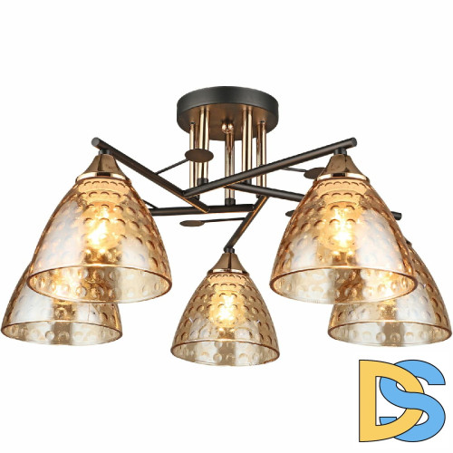 Потолочная люстра Reluce 03674-0.3-05 BK+FG