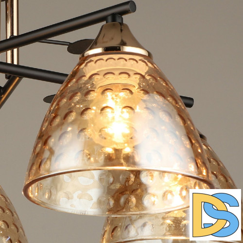 Потолочная люстра Reluce 03674-0.3-05 BK+FG