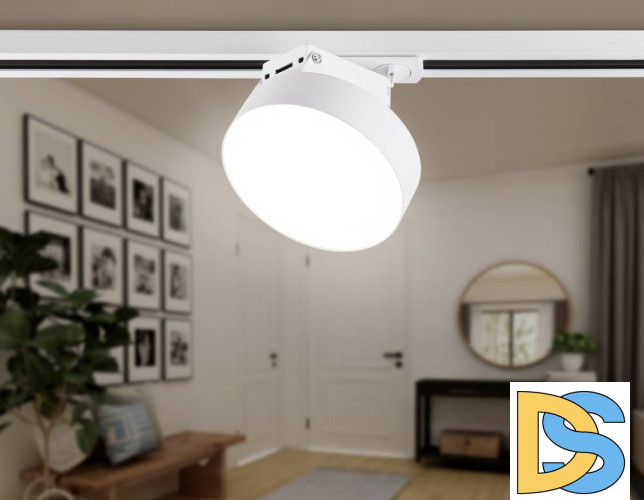 Трековый однофазный светильник Ambrella Light Track System GL6837