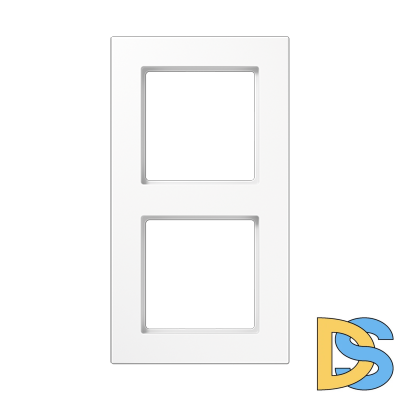 Рамка двухместная Jung A5582BFWW