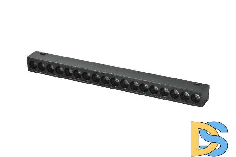 Трековый магнитный светильник iLedex Vision 4825-039-L293-18W-36DG-4000K-BK