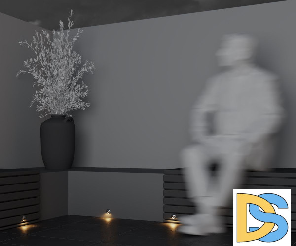 Ландшафтный светильник Maytoni Flash O044DL-L1S3K