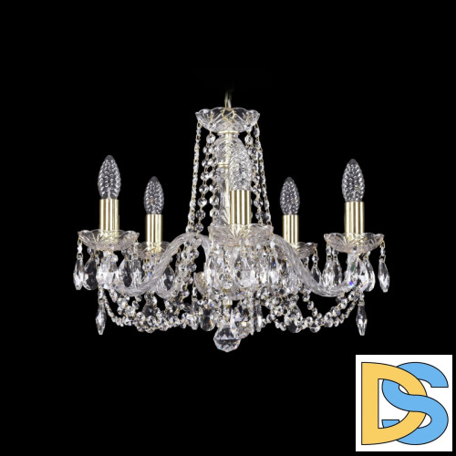 Подвесная люстра Bohemia Ivele Crystal 1402/5/160 G