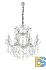 Подвесная люстра iLamp Diamond 6071-8 CR+CL