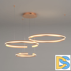 Подвесная люстра Eurosvet Gap 90180/3 золото a045426