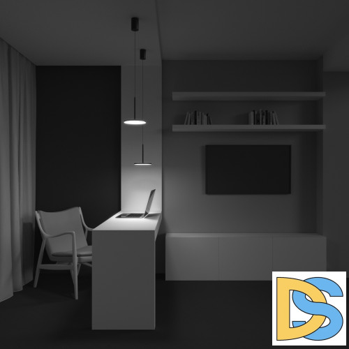 Подвесной светильник Maytoni Plato P076PL-L12W4K-B