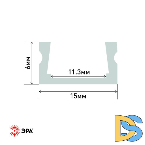Профиль анодированный Эра CAB 262 1506-1 Б0039435