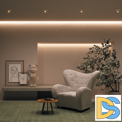 Светодиодная лента Maytoni Ultra 24В 2835 20Вт/м 3000К 5м IP20 201111