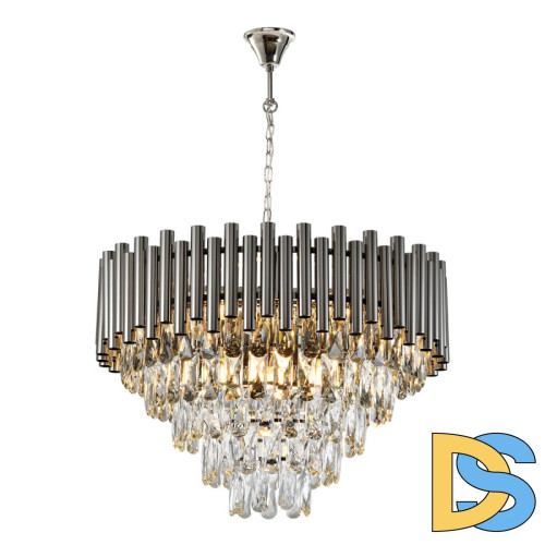 Подвесная люстра iLamp Savage P9510-8 Nickel