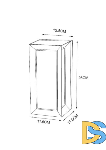 Уличный настенный светильник Arte Lamp Ulysses A8112AL-1BK