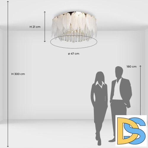 Потолочная люстра De Markt Бриз 111017305