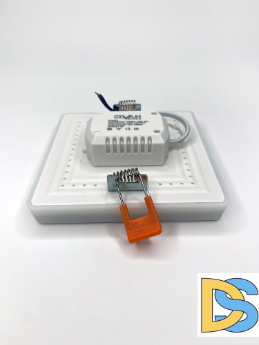 Встраиваемый светильник Elvan VLS-108SQ-12W-NH-Wh