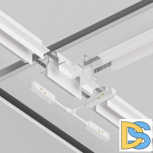 Угол-соединитель для магнитного шинопровода Maytoni Technical Magnetic track system Gravity TRA010CT-42W