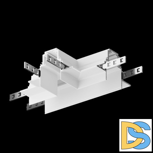 Угол-соединитель для магнитного шинопровода Maytoni Technical Magnetic track system Gravity TRA010CT-42W