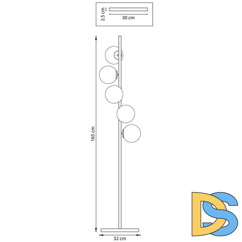 Торшер Lightstar Croco 815753