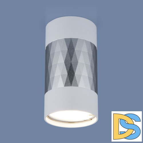 Накладной светильник Elektrostandard DLN110 GU10 белый/серебро