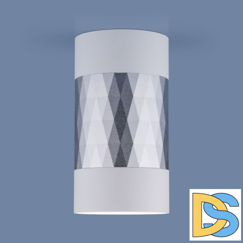 Накладной светильник Elektrostandard DLN110 GU10 белый/серебро