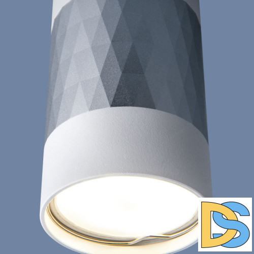 Накладной светильник Elektrostandard DLN110 GU10 белый/серебро