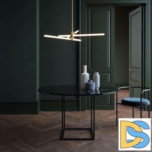 Подвесная люстра Maytoni Technical Axis MOD106CL-L40G3K