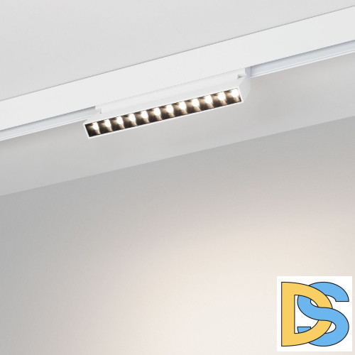 Трековый магнитный светильник Arlight MAG-ORIENT-DOTS-FOLD-S230-12W Day4000 (WH, 30 deg, 48V) 045034