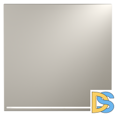 Клавиша для выключателя/переключателя одноклавишного с подсветкой, S70 (кашемир)