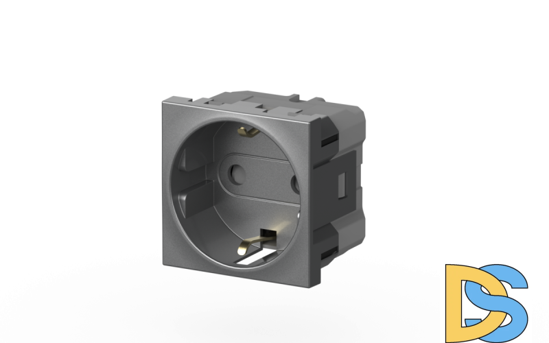 Розетка с защитой от детей ELBI Moda Vox 611-041032-217