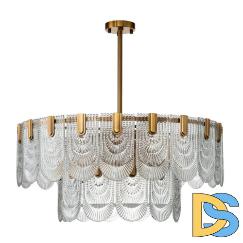 Люстра на штанге Indigo Salice 12022/A/9R Brass V000024