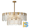 Люстра на штанге Indigo Salice 12022/A/9R Brass V000024