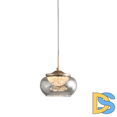 Подвесной светильник Delight Collection MT9128-1H gold/smoke