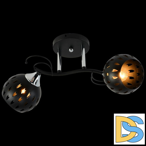 Люстра на штанге Reluce 01314-0.3-02 BK+CR