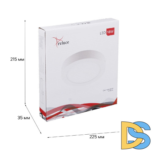 Накладной светильник Reluce 70606-9.5-001OL LED18W WH 4000K