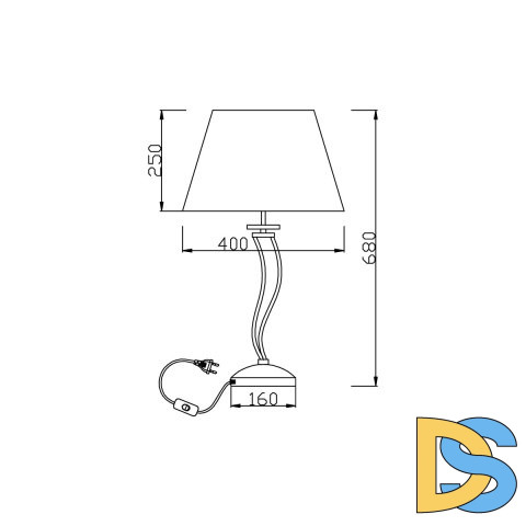 Настольная лампа Vele Luce Olimpia VL1764N01