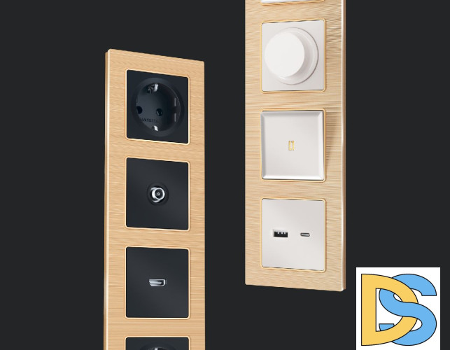 Рамка трехместная Ambrella Volt Platos AF550303