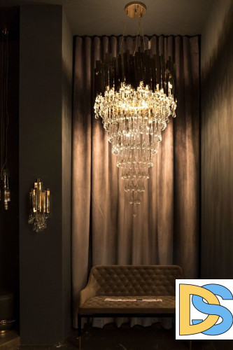 Подвесная люстра DeLight Collection Trump KM0988P-26 gold