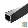 Алюминиевый профиль Arlight SL-ARC-3535-Twist180-500 Black 032685
