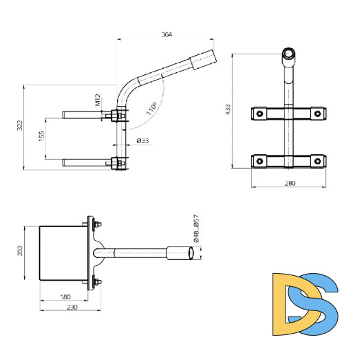 Кронштейн Gauss 903265302