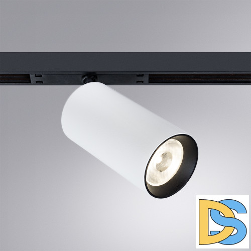 Трековый магнитный светильник Arte Lamp Optima A7262PL-1WH