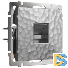 Розетка Werkel Hammer серебряный 4690389163036