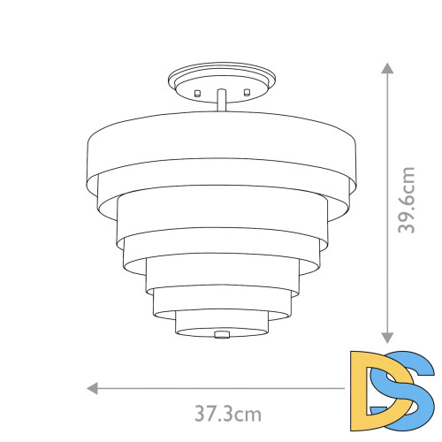 Люстра на штанге Hinkley Echelon QN-ECHELON-SF