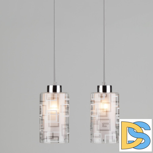 Подвесной светильник Eurosvet 50002/2 хром