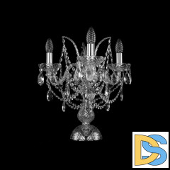 Настольная лампа Bohemia Ivele Crystal 1411L/3/141-39 Ni